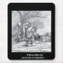 A Christmas Winter Day Mouse Mat