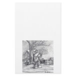" A Christmas Winter Day " Stationery