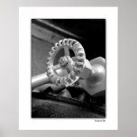 A Classic Black and White Poster
