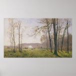A Clearing in an Autumnal Wood, 1890 Posters