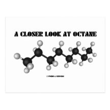 A Closer Look At Octane (Chemical Hydrocarbons) Post Cards