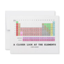 A Closer Look At The Elements (Chemistry)