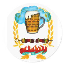 A Cold Mug of Beer! Stickers