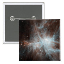 A colony of hot young stars in the Orion Nebula Button
