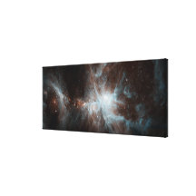 A colony of hot young stars in the Orion Nebula Canvas Prints