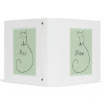 A Contented Kitty Scrapbook Binder