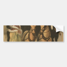 A Contented Woman Bumper Sticker