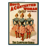 A Contented Woman Campaign Girls Cards