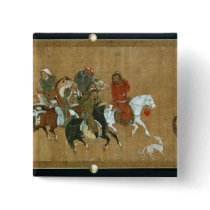 A convoy of Mongols, Chinese, 14th century Buttons
