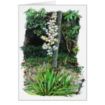 A corner of a garden cards