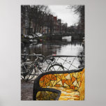 A Couch on the Canal - Nieuwmarkt Poster
