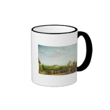 A country wedding coffee mugs