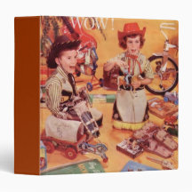 A Cowboy Christmas 3 Ring Binder
