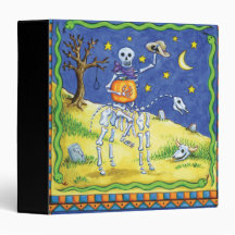 A Cowboy Skeleton Binder