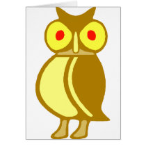 A creative owl  like bird graphic cards