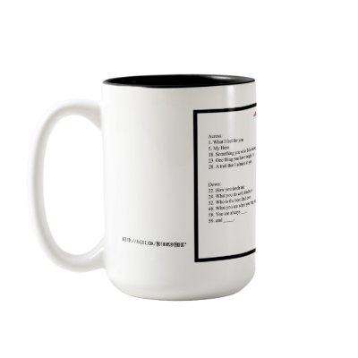 A Crossword for Dad Mugs by NotionsbyNique