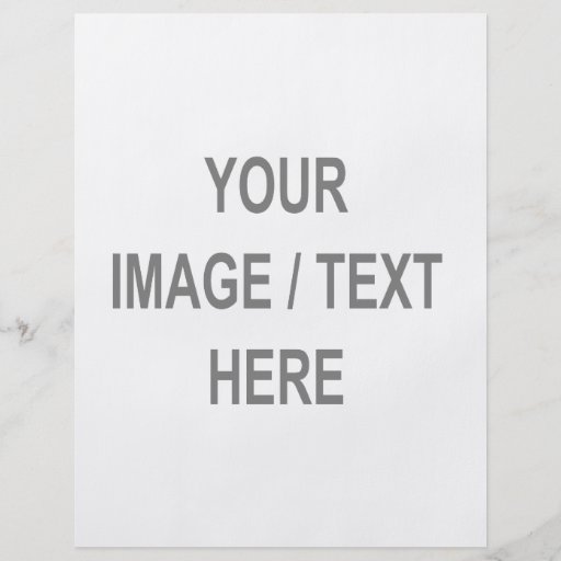 A customisé votre Image-Texte ici Prospectus Personnalisés