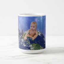 A cute baby's world dream coffee mugs
