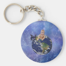 A cute baby's world dream keychains