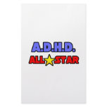 A.D.H.D. All Star Customized Stationery