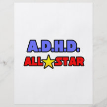 A.D.H.D. All Star Tract Customisé