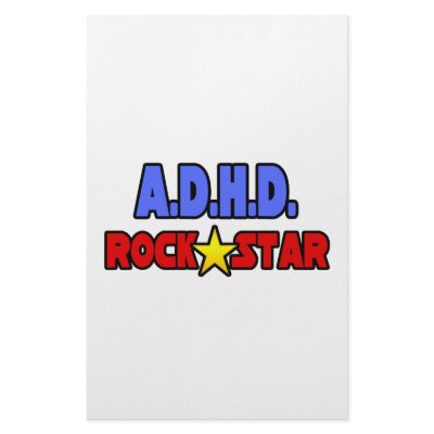 A.D.H.D. Rock Star by ADD_ADHD_Shirts