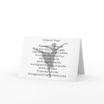A Dancer's Prayer Dance Notecard(s)
