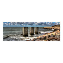 A danish seascape Bookmark Business Card Templates