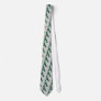A (dark green) Monogram Tie