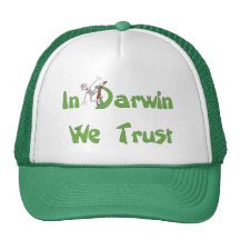 À Darwin nous faisons confiance Casquettes