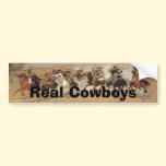 A Dash For Timber by Remington, Vintage Cowboys bumper stickers
