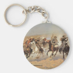 A Dash For Timber by Remington, Vintage Cowboys Keychains