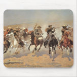 A Dash For Timber by Remington, Vintage Cowboys Mouse Pad