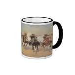 A Dash For Timber by Remington, Vintage Cowboys Coffee Mug