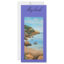 A DAY AT THE BEACH RACK CARD DESIGN