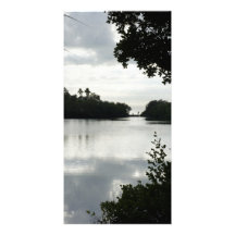 A Day at the Lake Photo Card