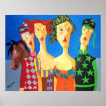 A Day at the Races Print