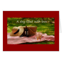 A DAY FILLED WITH LOVE - PICNIC IN THE PARK CARD