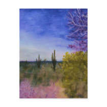 A Day in the Arizona Desert Postcard
