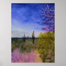 A Day in the Arizona Desert Print