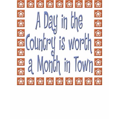 A Day in the Country... T-shirt by Jack_of_Arts
