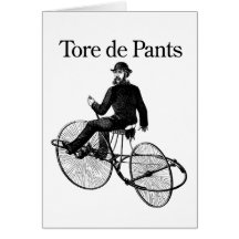 A déchiré de Pants Carte De Vœux