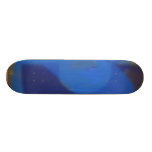 A Deeper Shade Of Blue typoGenF Skateboard
