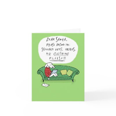 A Dog's Letter to Santa by jennsdoodleworld