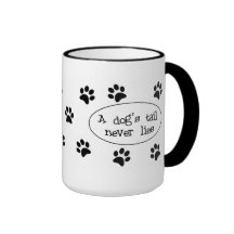 A Dog's Tail Coffee Mug