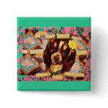 A Dog's Wisdom - Vintage buttons