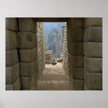 A Door From Machu Picchu Poster