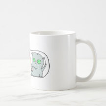 A dose of happiness shelter cat coffee mug