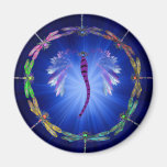 A Dragonfly Dance Magnet