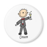 A Drink For The Groom Magnet